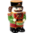 Certified International Holiday Magic 3D Nutcracker Biscuit Jar 1.65L