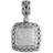 John Hardy Classic Chain Enhancer Pendant - Silver/Diamonds