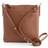 Royce Pebbled Grain Crossbody Bag - Tan