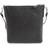 Royce Pebbled Grain Crossbody Bag - Black