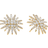 David Yurman Starburst Stud Earrings - Gold/Diamonds