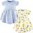 Hudson Baby Cotton Dress 2-pack - Lemons (10153698)