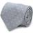 Ox & Bull Dotted Herringbone Silk Tie - Grey