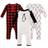Hudson Baby Union Suits/Coveralls 3-pack - Mr. Penguin (10151301)