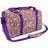 Eagles Wings LSU Tigers Large Duffel Bloom - Purple