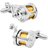 Cufflinks Inc Fishing Reel Cufflinks - Silver/Gold