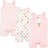 Hudson Cotton Rompers 3-pack - Ice Cream