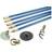 Bailey 1324 Lockfast 3/4in Drain Rod Set 4 Tools