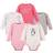 Hudson Baby Long-Sleeve Bodysuits 5-pack - Girl Penguin (10155254)