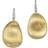 Marco Bicego Lunaria Collection Medium Drop Earrings - Gold/Diamonds