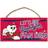 WinCraft Washington Nationals Rope Wood Baby Sign