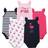 Hudson Baby Sleeveless Bodysuits 5-pack, - Bright Flamingo (10155860)