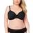 Olga No Side Effects Underwire Contour Bra - Rich Black