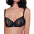 Simone Pérèle Saga Lace Mesh Demi Bra - Nero