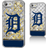 Strategic Printing Detroit Tigers iPhone 6/6s/7/8 Logo Stripe Gold Glitter Case