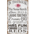 Fan Creations Cincinnati Reds Personalized In This House Sign