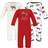 Hudson Baby Cotton Coveralls 3-pack - Moose Be Christmas ( 10115325)