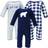 Hudson Baby Cotton Coveralls 3-pack - Polar Bear (10117359)