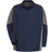 Red Kap Long Sleeve Crew Shirt - Navy/Grey