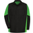 Red Kap Long Sleeve Crew Shirt - Black/Lime