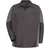 Red Kap Long Sleeve Crew Shirt - Charcoal/Light Grey