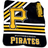 Logo Brands Pittsburgh Pirates Plush Raschel Throw Blanket