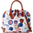 Dooney & Bourke Chicago Cubs Game Day Zip Zip Satchel