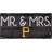 Fan Creations Pittsburgh Pirates Mr. & Mrs. Sign