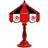 Imperial Cincinnati Reds 21'' Glass Table Lamp