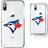 Strategic Printing Toronto Blue Jays iPhone X/Xs Logo Clear Case