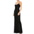 Mac Duggal Fully Beaded Scoop Neck Gown - Black