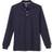 French Toast Long Sleeve Pique Polo - Navy