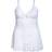 OH LÀ LÀ CHÉRI Valentine Soft Cup Babydoll Chemise & G-String Thong - White