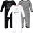 Hudson Baby Cotton Coveralls 3-pack - Sparkle Unicorn (10117413)