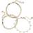 Kendra Scott Kassie Set of 3 Chain Bracelets - Gold/Transparent