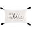 Lush Decor Let's Cuddle Script Cushion Cover White (50.8x33.02cm)