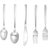 Fortessa Arezzo Brushed Cutlery Set 5pcs