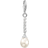 Thomas Sabo Charm Club Collectable Charm pendant - Silver/Pearl/Transparent