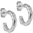 ENAMEL Copenhagen Hali Hoops - Silver