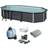 Swim & Fun Composite Pool Oval 6.64x3.86x1.24m