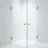 Duschbyggarna Twin Design (6101_9090BR) 900x900x1913mm