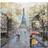 Homemania Eiffel Tower Framed Art 60x60cm