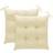 vidaXL 314902 2-pack Chair Cushions Beige (50x50cm)