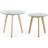 Beliani Missouri 2-pack Småbord 45cm 2stk