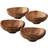 Nambe Butterfly Salad Bowl 4pcs