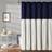 Lush Decor Frodig Dekor Linne Knapp Duschdraperi 183 cm x 183 cm 182.88x182.88cm
