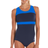 Dolfin Aquashape Colorblock One Piece Lap Swimsuit - Navy/Royal