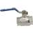 Seatec Kugleventil forkromet 1/4''