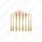 Tools for Beauty T4B Makeup Brush Golden 8'