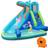 Costway Inflatable Hippo Slide & Pool with Air Blower